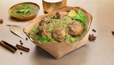 Advaita donne Biryani